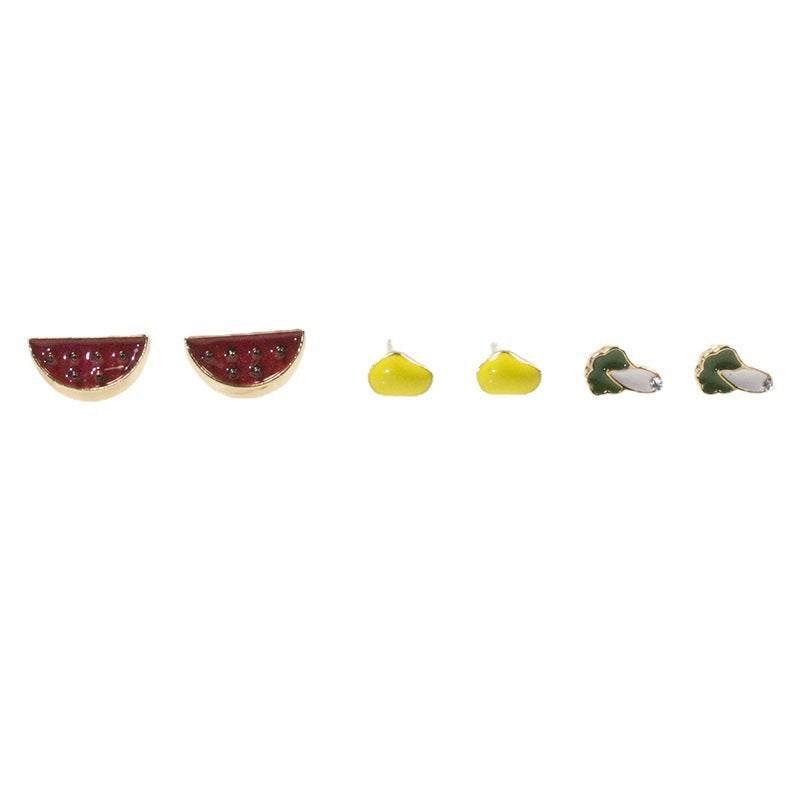 Watermelon cabbage Earring Set | Earring | Wiccan Center