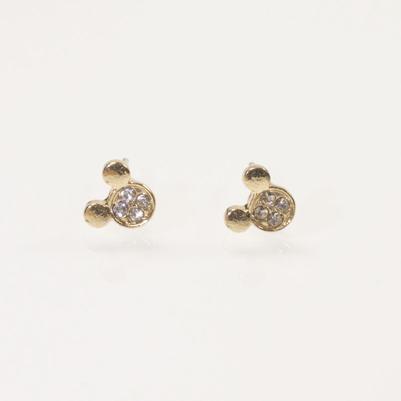 Rhinestone Bear Earring | Earring | Wiccan Center