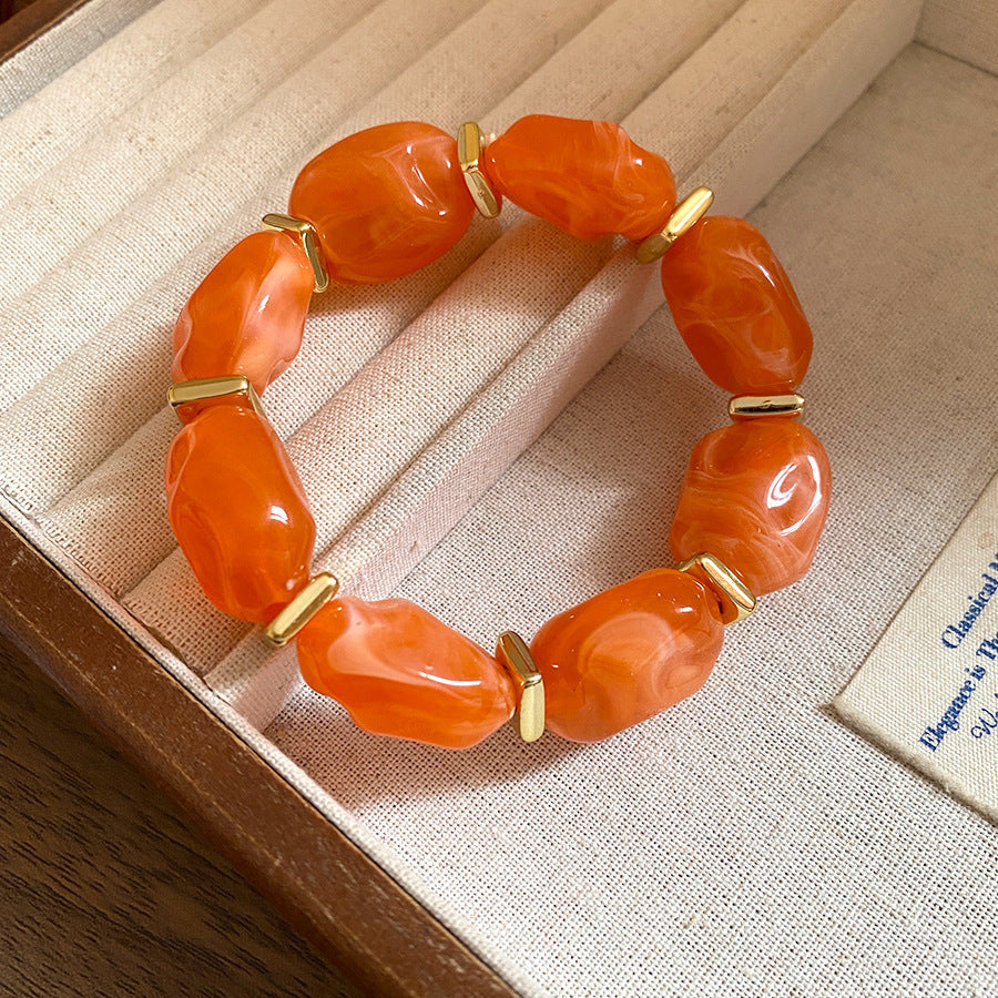 Flowers Open-ended Design Personalized Light Luxury Bracelet | Bracelet | Wiccan Center