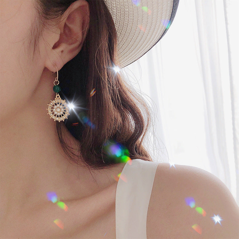 Retro Pearl Drop Earrings for Women | Earring | Wiccan Center