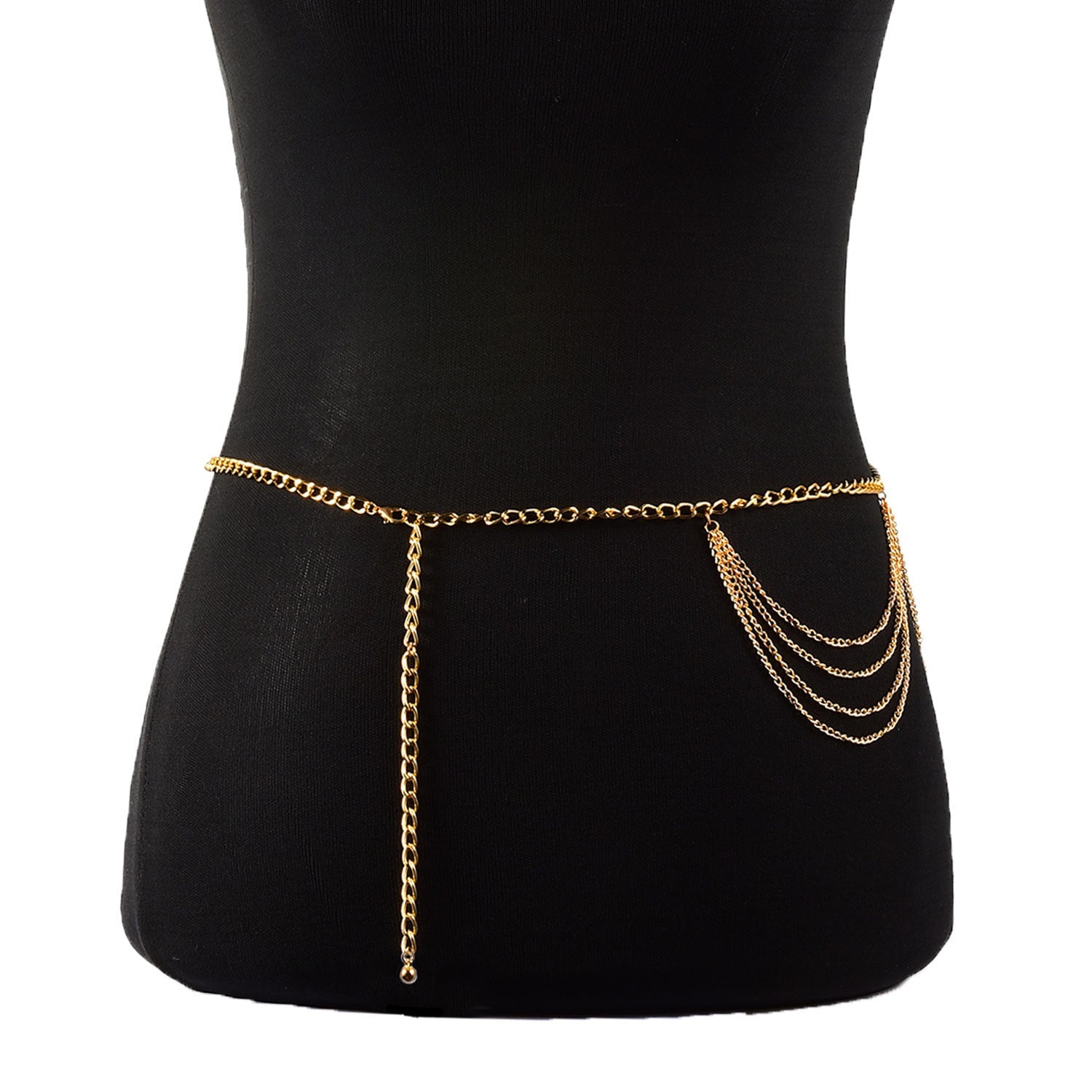 Sexy Beach Bikini Thin Belly Chain Simple Geometric Exaggerated Fringe Waist Chain Jewelry | Body Jewelry | Wiccan Center