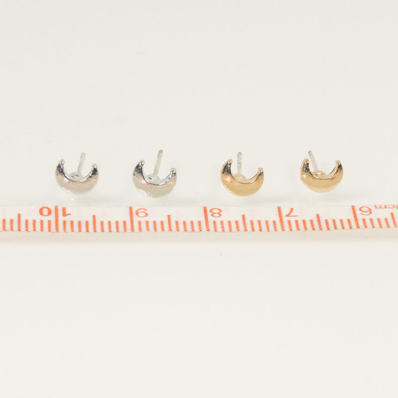 Small Moon Shape Cute Earrings | Earring | Wiccan Center