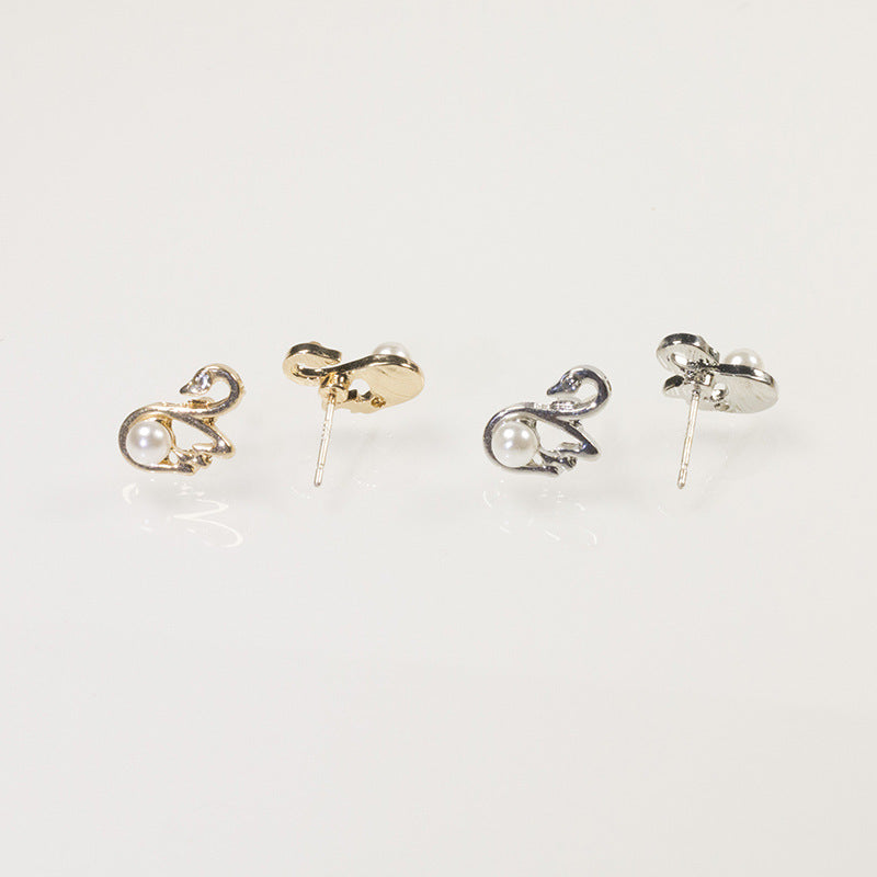 Swan Bee Stud Earrings Set | Earring | Wiccan Center