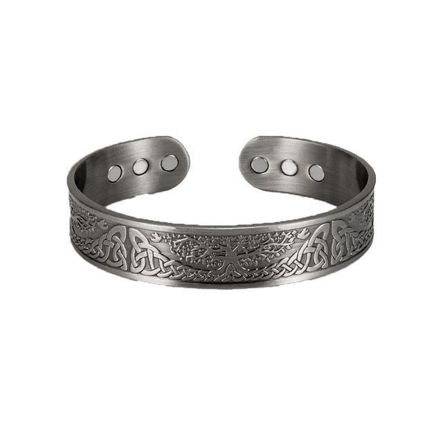 Atmospheric Lucky Tree Magnet Red Copper Health Care Bracelet | Bracelet | Wiccan Center