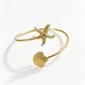 Women's Ocean Series Metal Opening Armband Personality Special Interest Bracelets