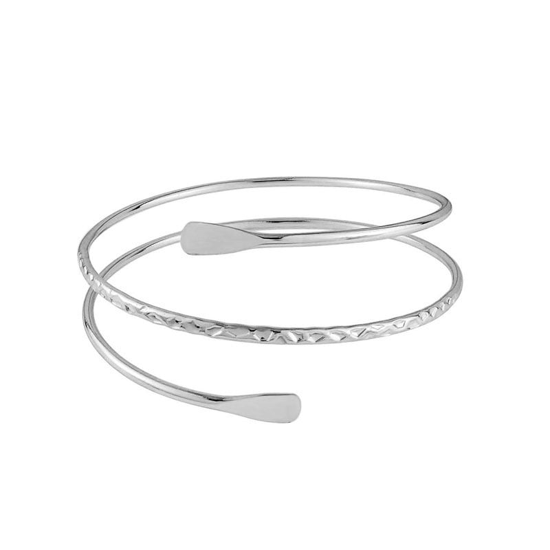 Geometric Metal Armband Exaggerated Personalized Leaf Bracelet