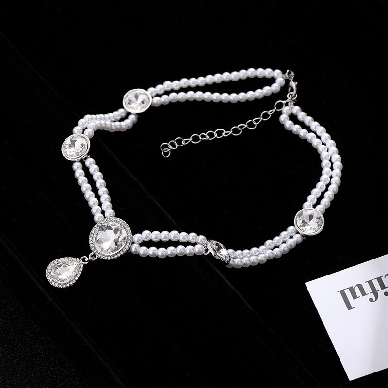 Vintage Irregular Exaggerated Pearl Necklace | necklace | Wiccan Center