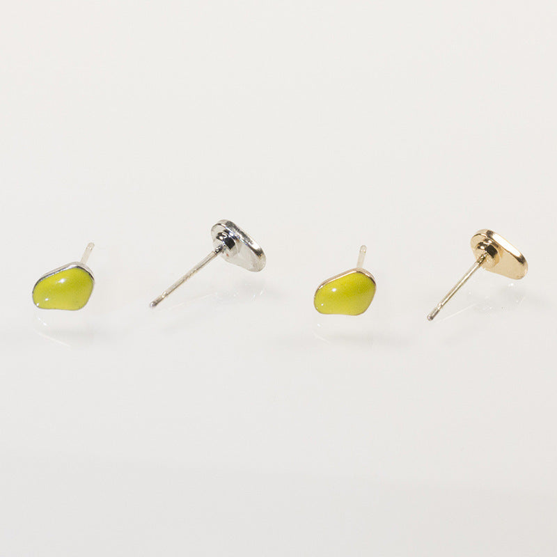 Cartoon fruit stud earrings set | Earring | Wiccan Center