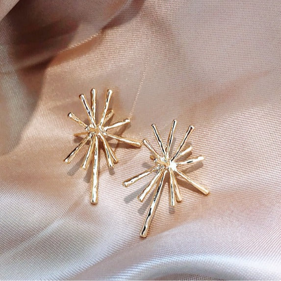 Irregular Fireworks Stud Earrings | Earring | Wiccan Center