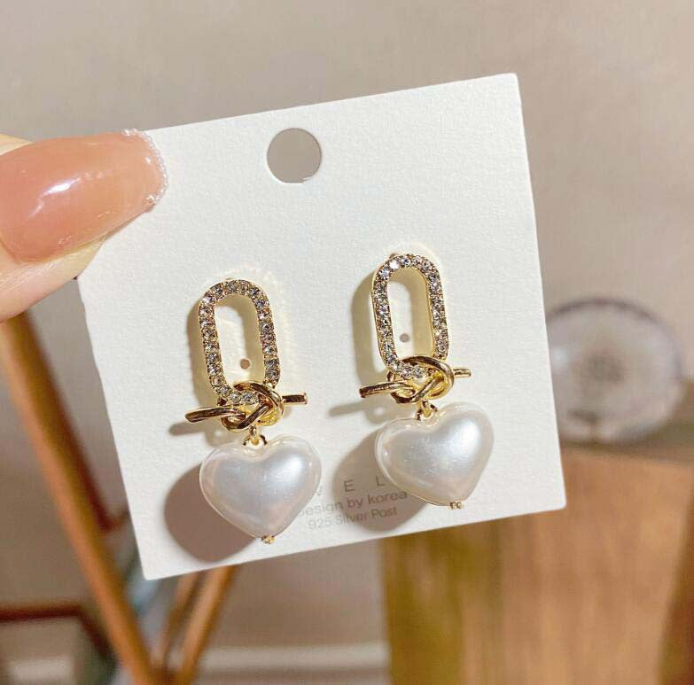 Pearl Geometric Stud Earrings | Earring | Wiccan Center