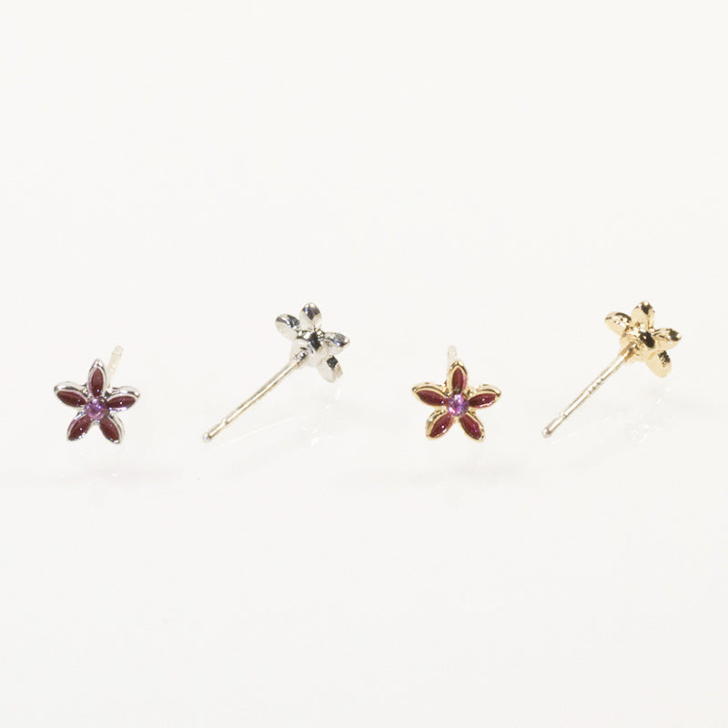 Spring flower stud earrings set | Earring | Wiccan Center