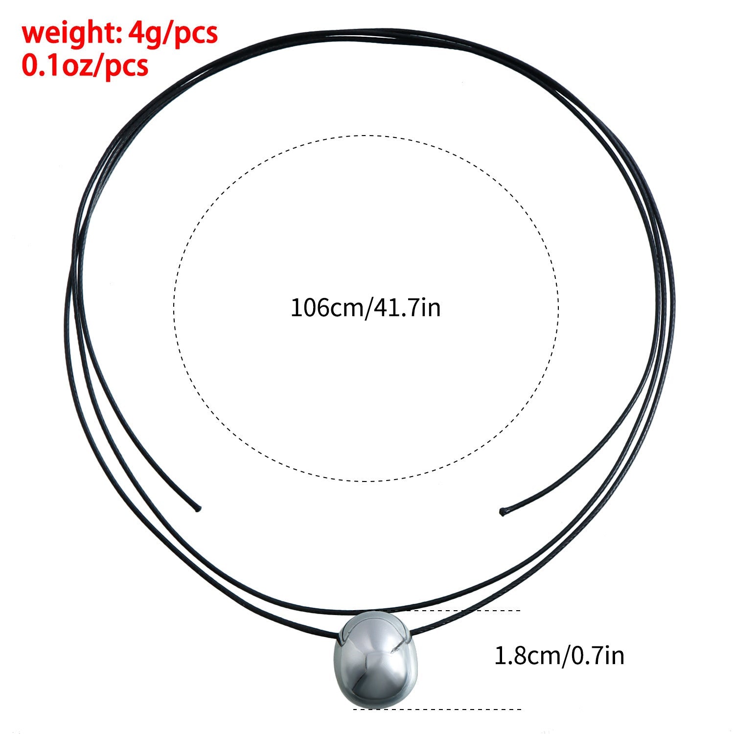 Wax Thread Colored Hand Woven Rope Necklace | Necklace | Wiccan Center