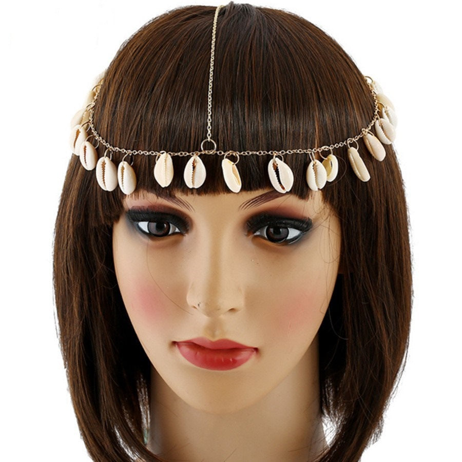 Shell Head Chain Headband | Body Jewelry | Wiccan Center