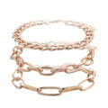 Figaro Chain Bracelet Set | Bracelet | Wiccan Center