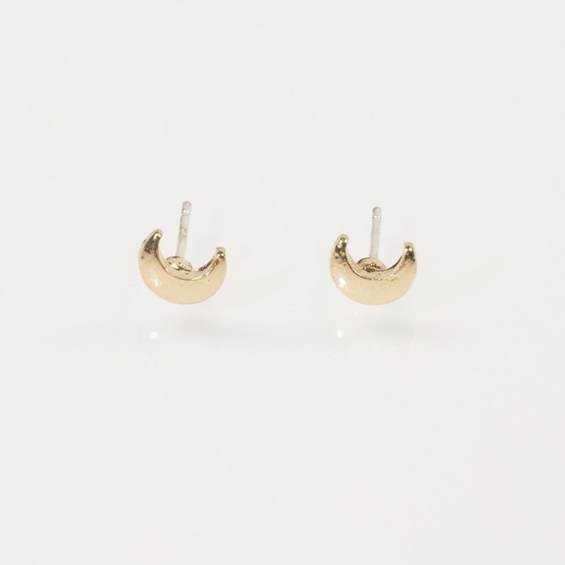Small Moon Shape Cute Earrings | Earring | Wiccan Center