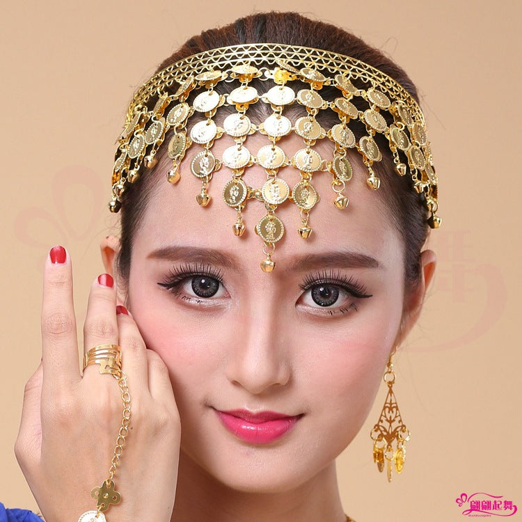 Performance Costume Belly Gold Beauty Head Hair Bracelets | Necklace | Wiccan Center