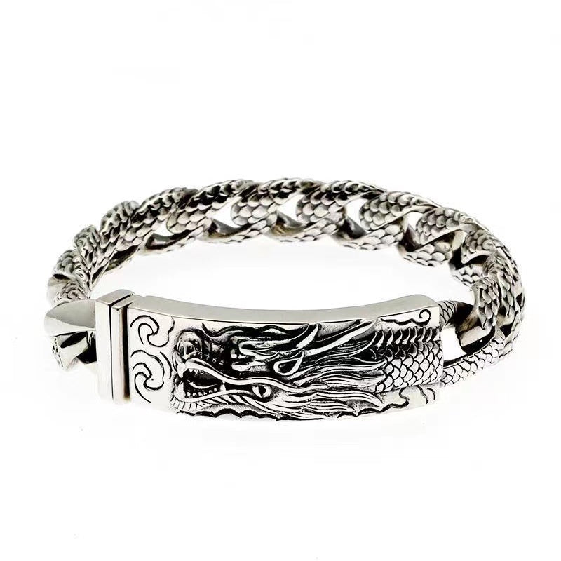 Domineering dragon pattern bracelet | | Wiccan Center