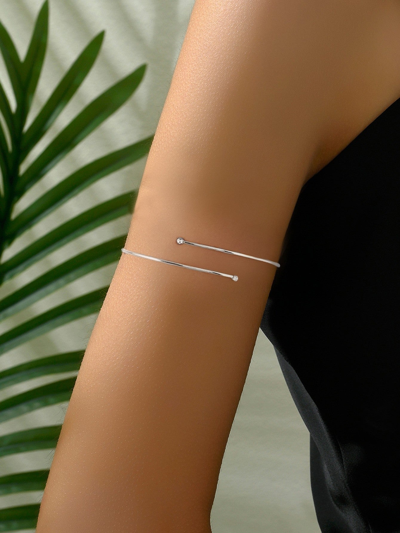 Metal Gem Spiral Diamond Armband Golden Bracelet | Bracelet | Wiccan Center