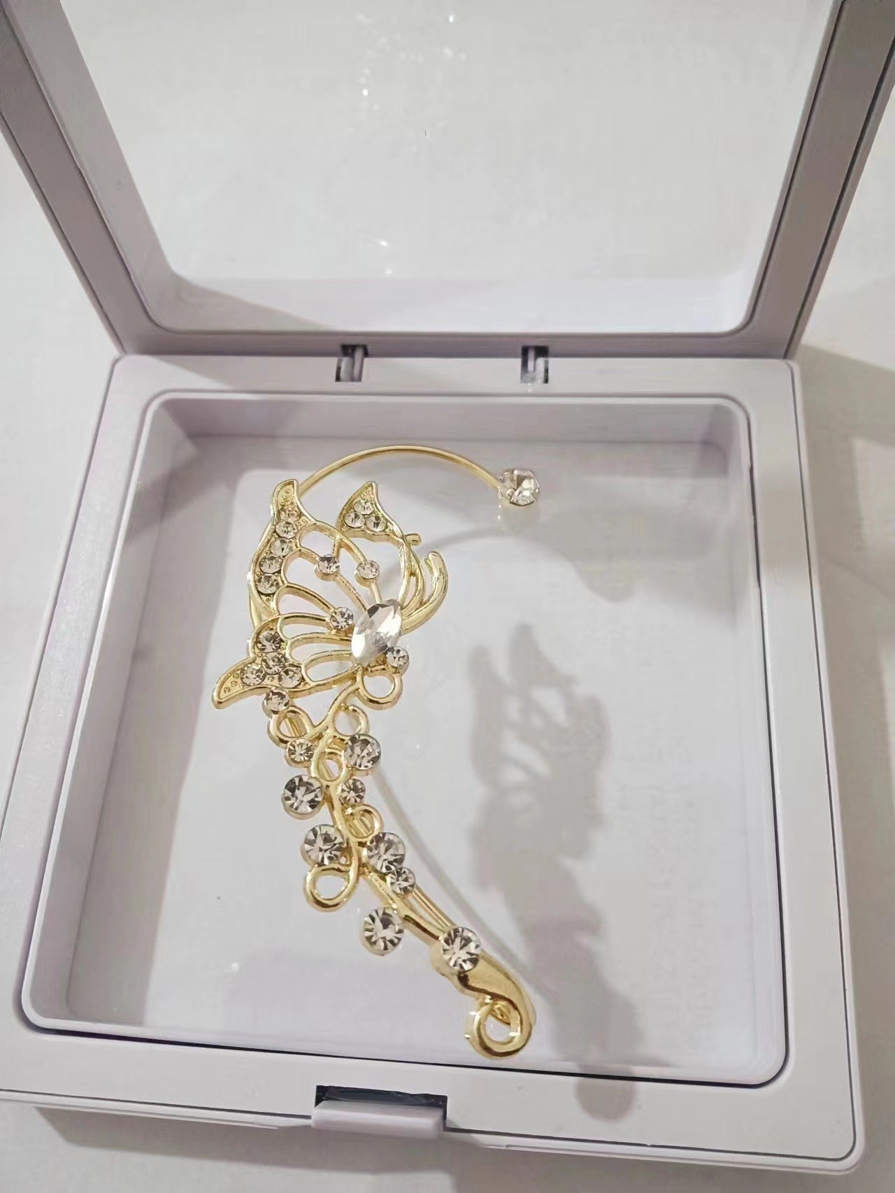 Butterfly Hook Fairy One-piece Elegant No Earrings | Ear Clip | Wiccan Center
