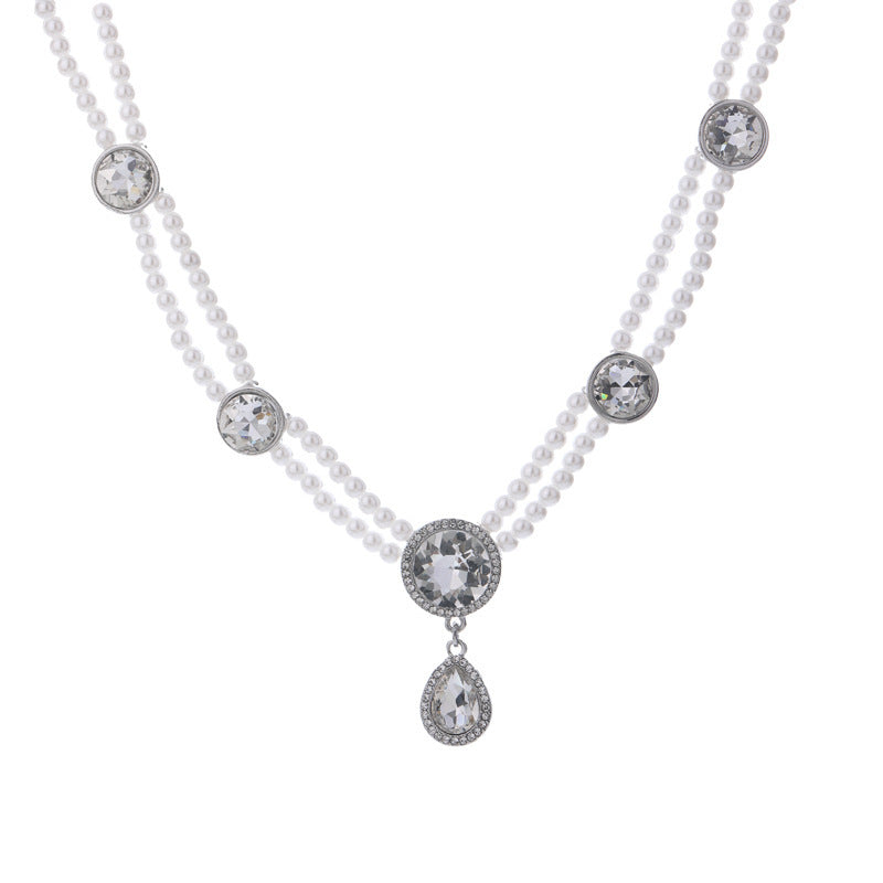 Vintage Irregular Exaggerated Pearl Necklace | necklace | Wiccan Center