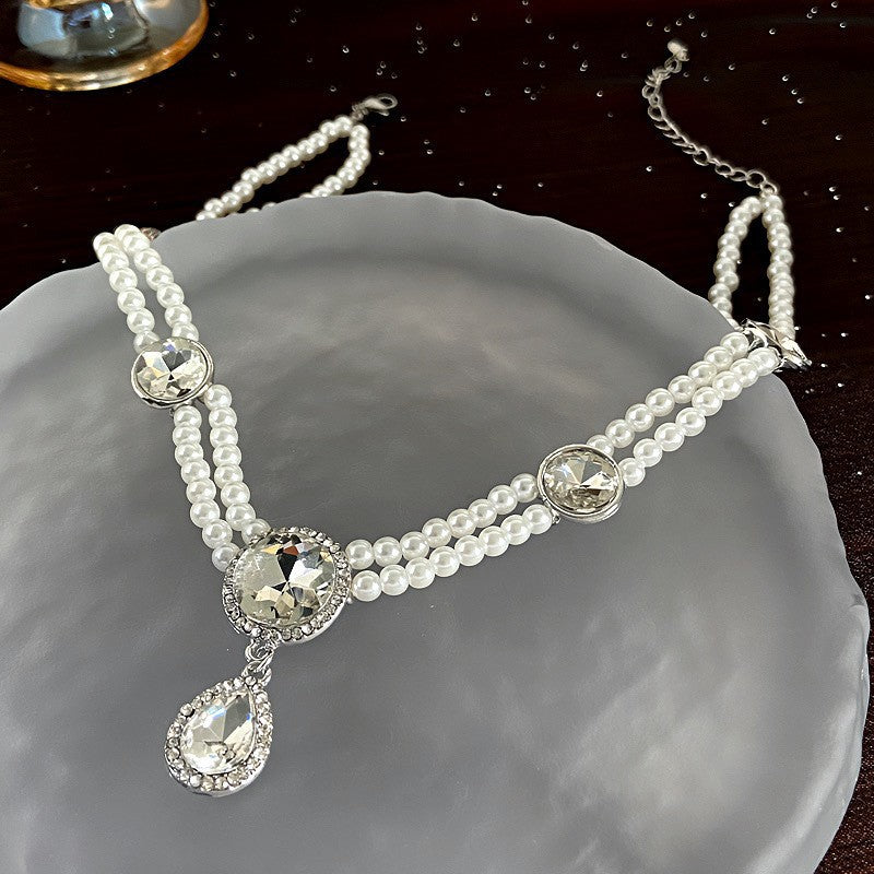 Vintage Irregular Exaggerated Pearl Necklace | necklace | Wiccan Center