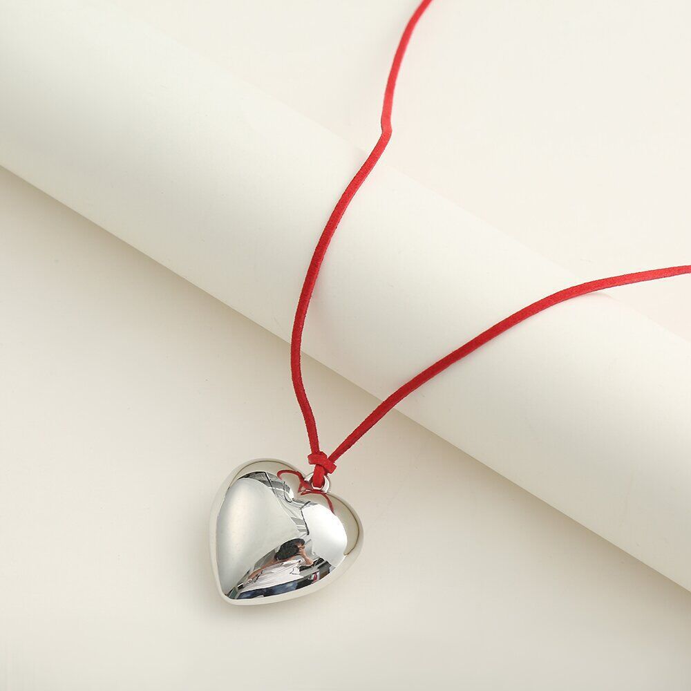 Wax Line Bowknot Beloved Heart Necklace | Necklace | Wiccan Center