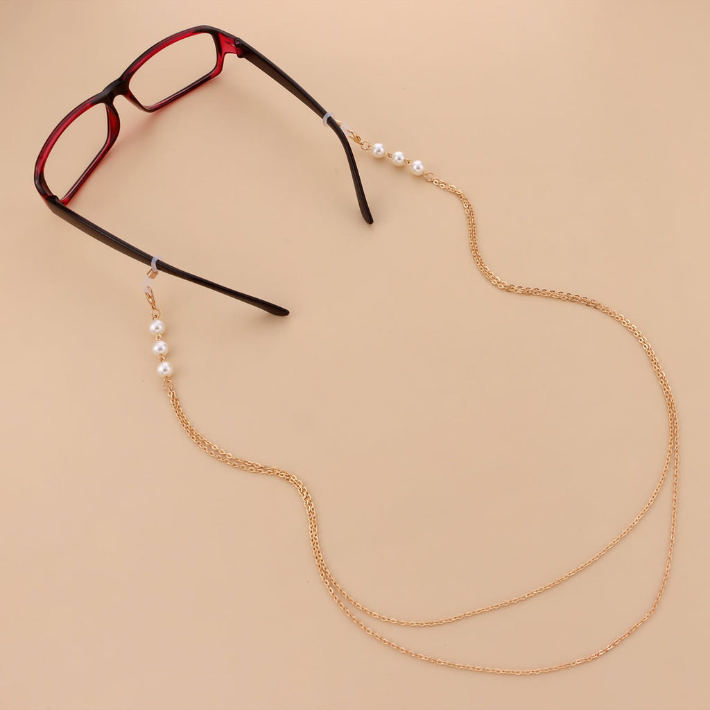 Pearl Glasses Chain Necklace Sunglasses Eyewear | Body Jewelry | Wiccan Center