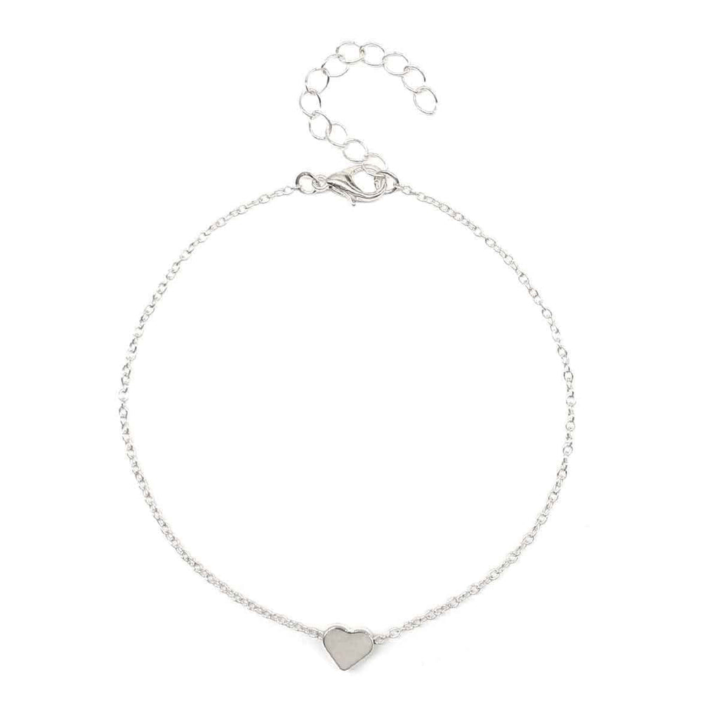 Bohemian Chain Heart Anklet Jewelry | Body Jewelry | Wiccan Center