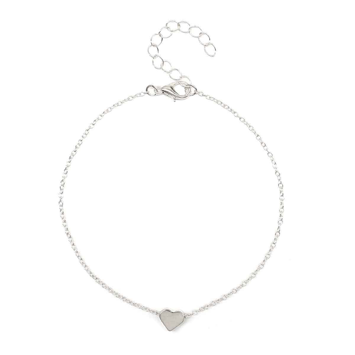 Bohemian Chain Heart Anklet Jewelry | Body Jewelry | Wiccan Center