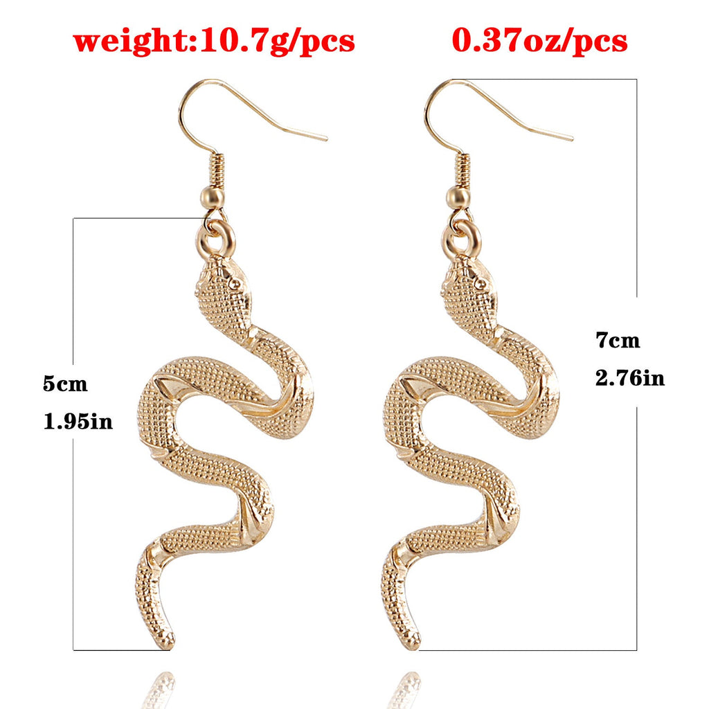 Snake Pendant Earring | Earring | Wiccan Center