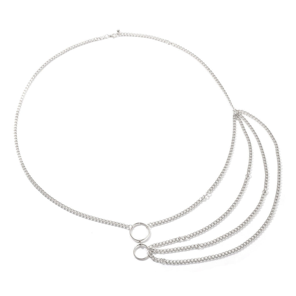 Elegant Multilayer Gold Chain Waist Belt | Body Jewelry | Wiccan Center