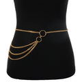 Elegant Multilayer Gold Chain Waist Belt | Body Jewelry | Wiccan Center