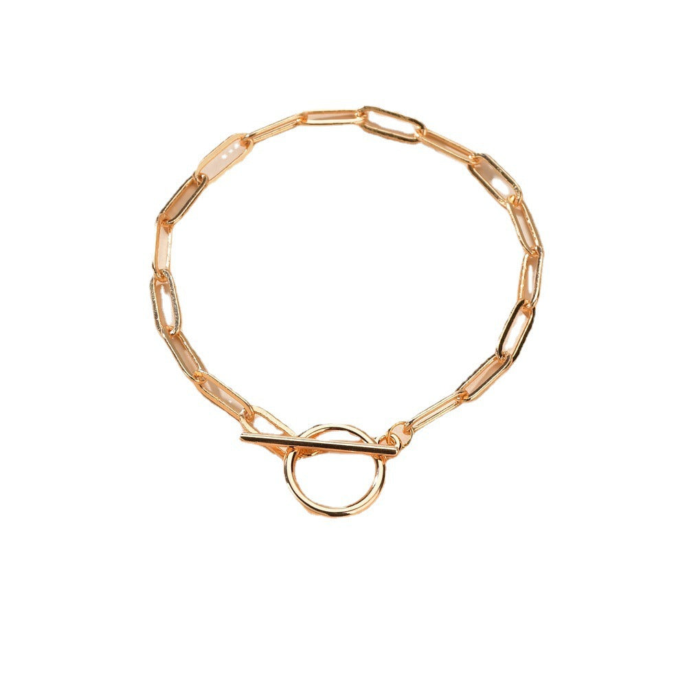 Toggle Paper Link Chain Bracelet | Bracelet | Wiccan Center