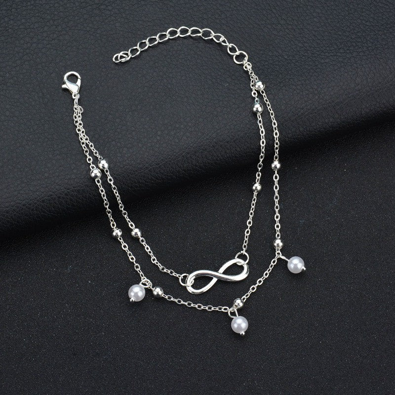 Bohemian Imitation Pearl Anklets Jewelry | Body Jewelry | Wiccan Center