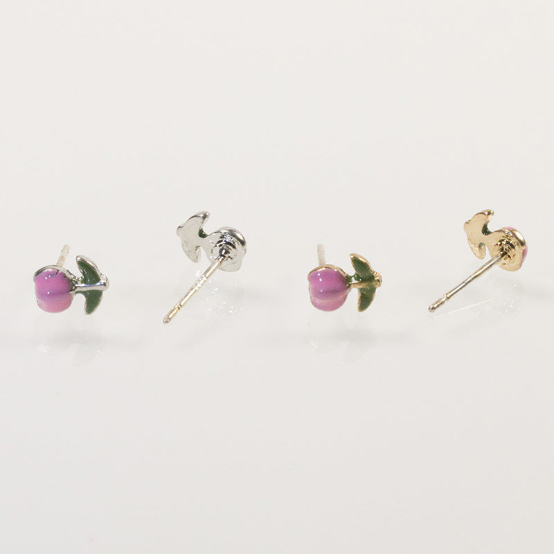 Spring flower stud earrings set | Earring | Wiccan Center
