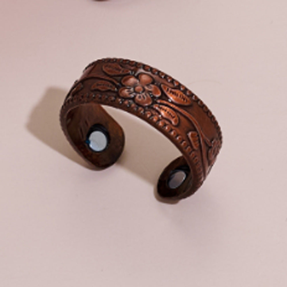 Atmospheric Lucky Tree Magnet Red Copper Health Care Bracelet | Bracelet | Wiccan Center