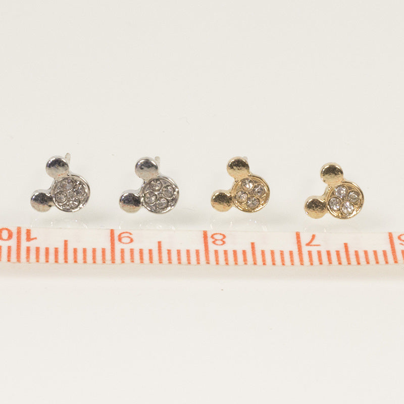 Rhinestone Bear Earring | Earring | Wiccan Center