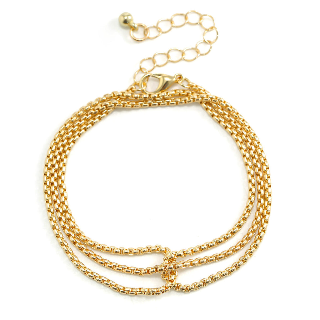 Multi-layer Twisted Chain Bracelet | Bracelet | Wiccan Center