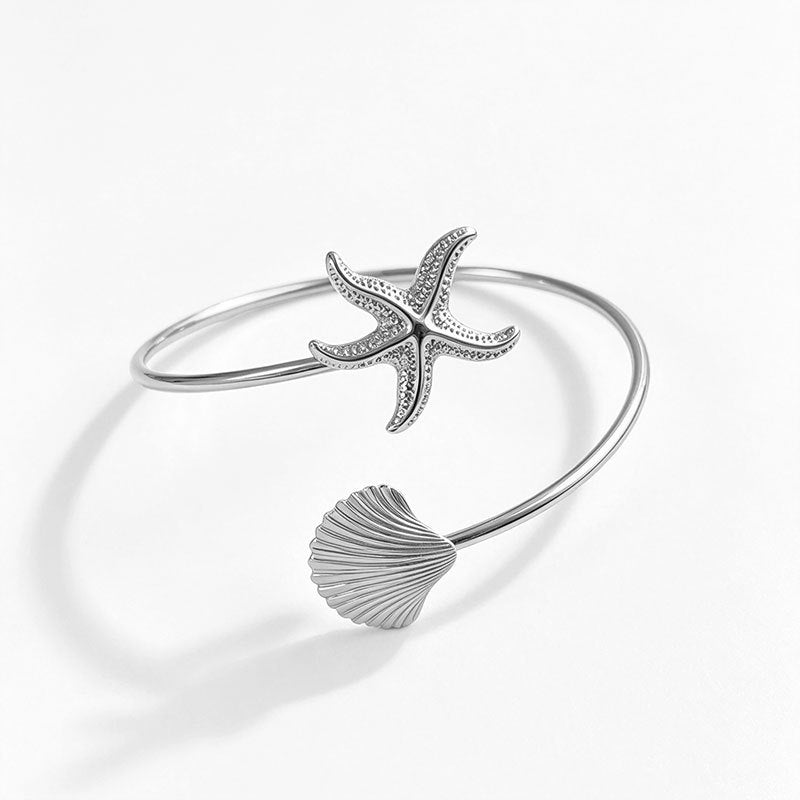 Women's Ocean Series Metal Opening Armband Personality Special Interest Bracelets | Bracelet | Wiccan Center