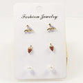 Bird Strawberry Stud Earrings Set | Earring | Wiccan Center