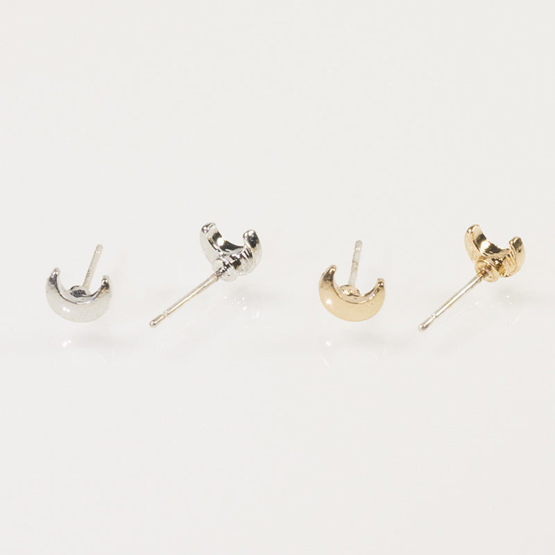 Small Moon Shape Cute Earrings | Earring | Wiccan Center
