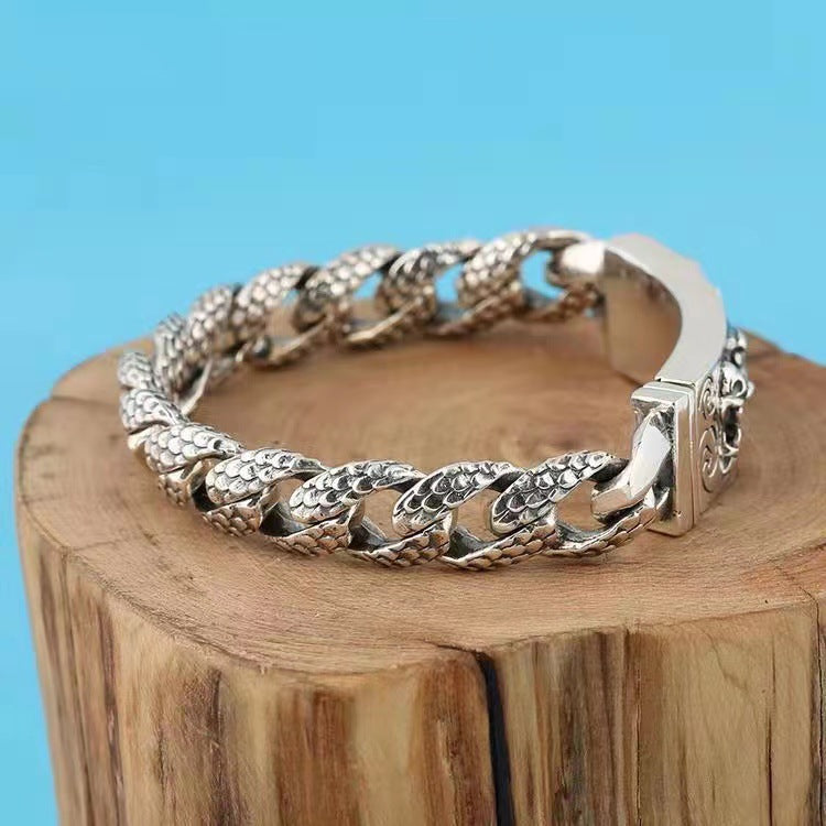 Domineering dragon pattern bracelet | | Wiccan Center
