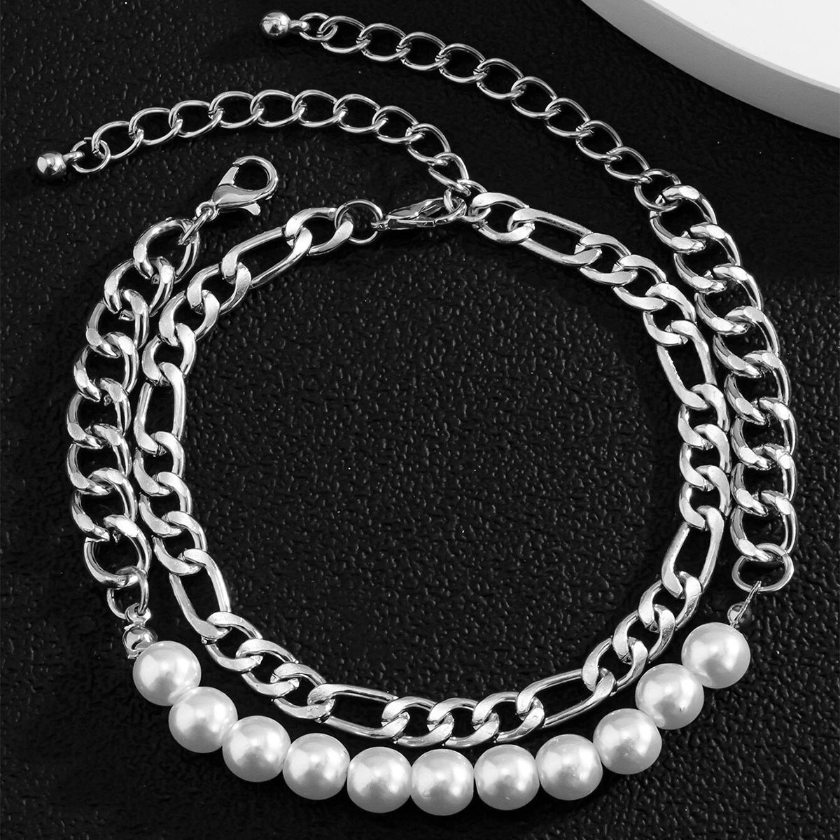 Cuba Chain Charm Bracelet Set | Bracelet | Wiccan Center