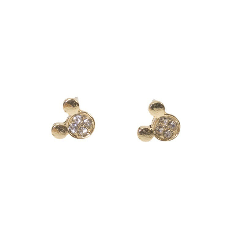 Rhinestone Bear Earring | Earring | Wiccan Center