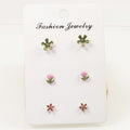 Spring flower stud earrings set | Earring | Wiccan Center