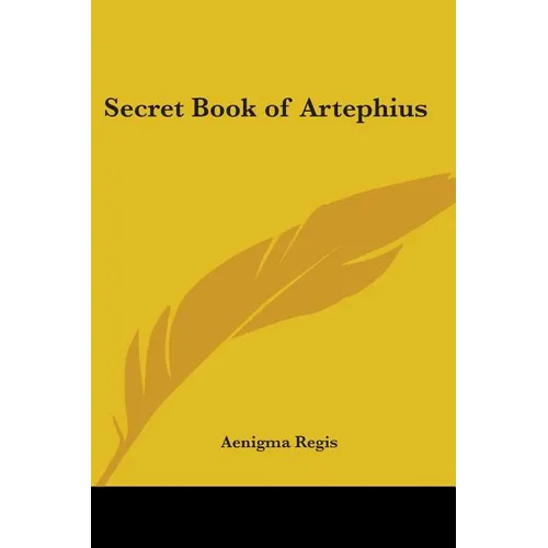 Secret Book of Artephius - Paperback | Books | Wiccan Center