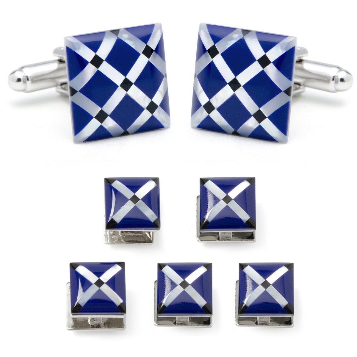 Mother of Pearl Diamond 5-Stud Set | Stud Set | Wiccan Center