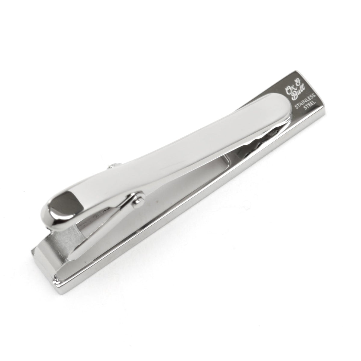 Die Cut Mother of Pearl Stainless Steel Tie Clip | Tie Clip | Wiccan Center