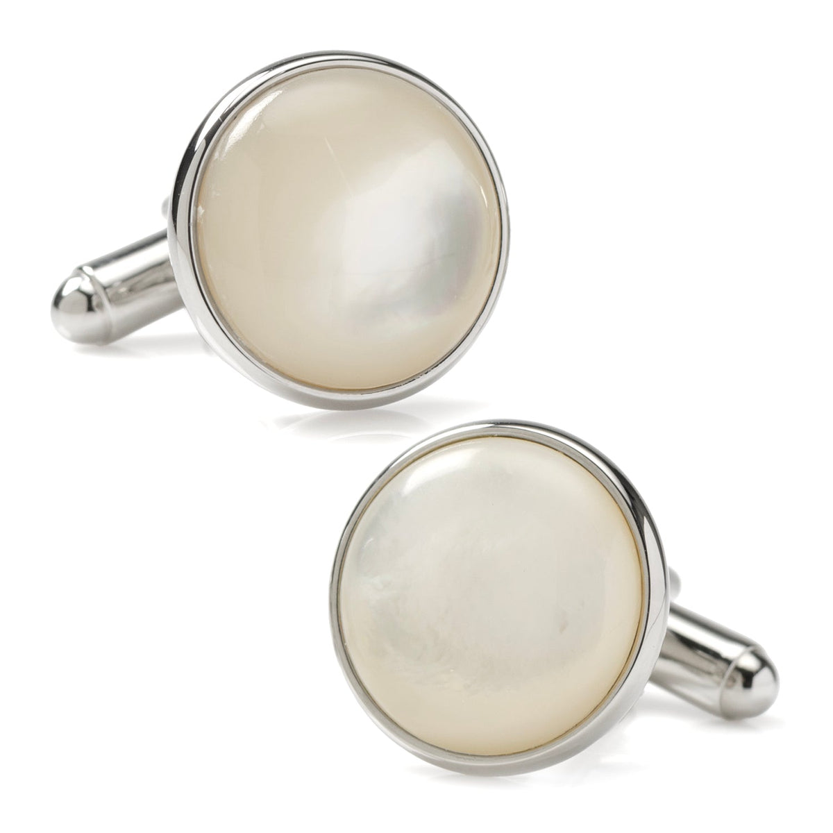 Silver and Mother of Pearl Cufflinks | Cufflinks | Wiccan Center