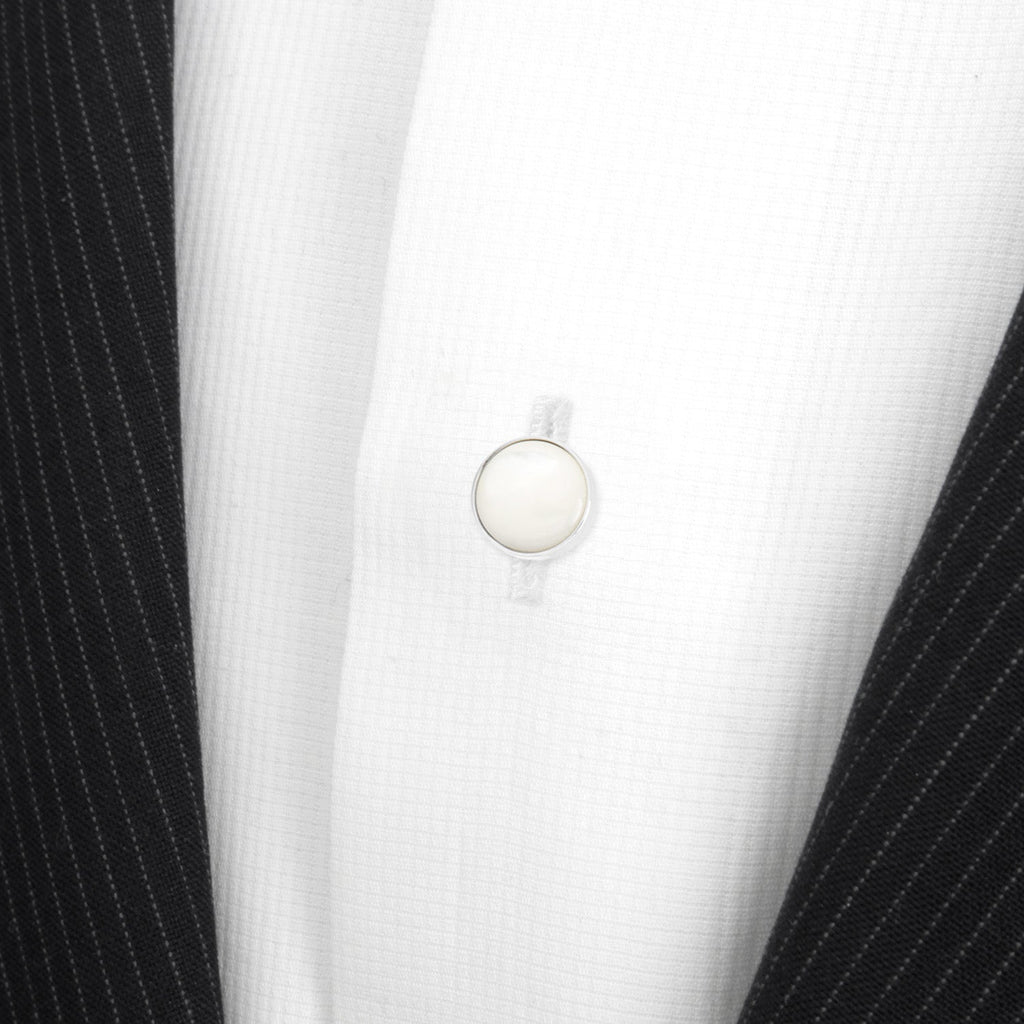 Silver and Mother of Pearl 5-Studs | Studs | Wiccan Center